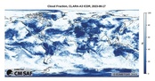 Product example - cloud fraction from CLARA-A3 ICDR